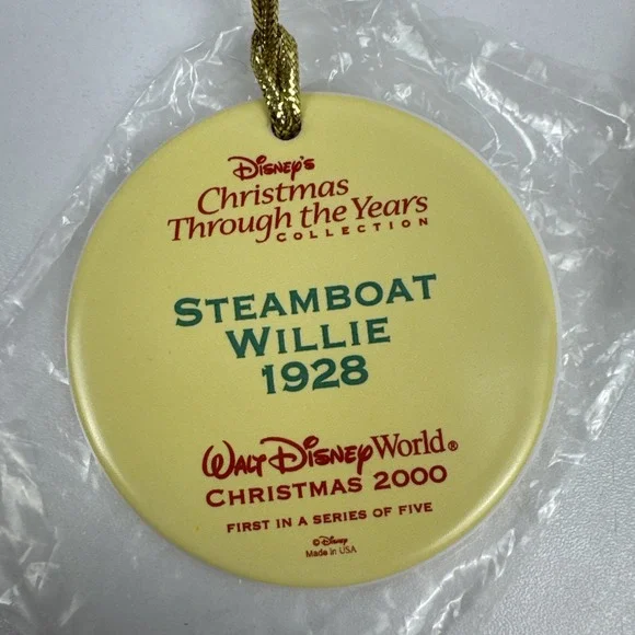 Disney Parks Happy Holidays Collector‎ Set 2000–2004 Mickey Minnie Boxed - Picture 3 of 16